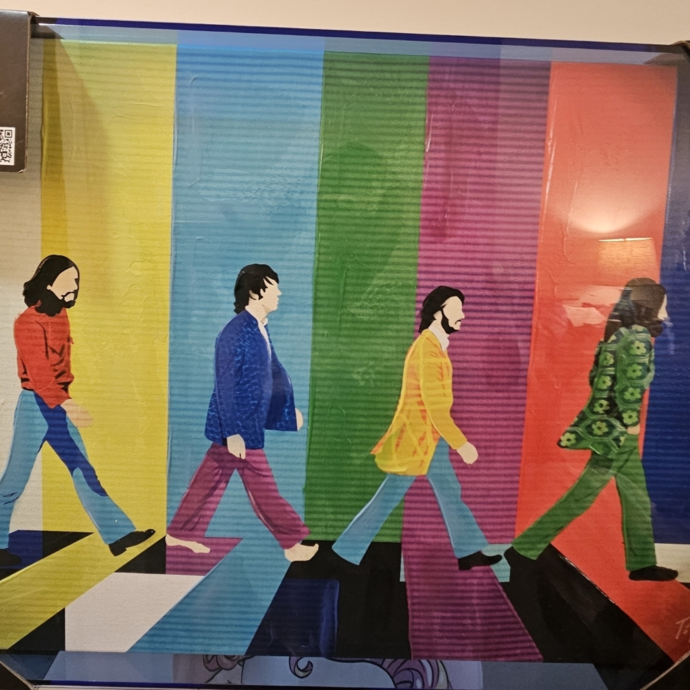 "The Beatles Crossing On Abbey Road Canvas Painting." - Picture 10 of 11